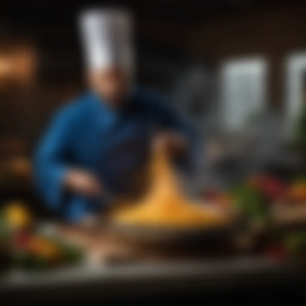 A mysterious chef cloaked in secrecy