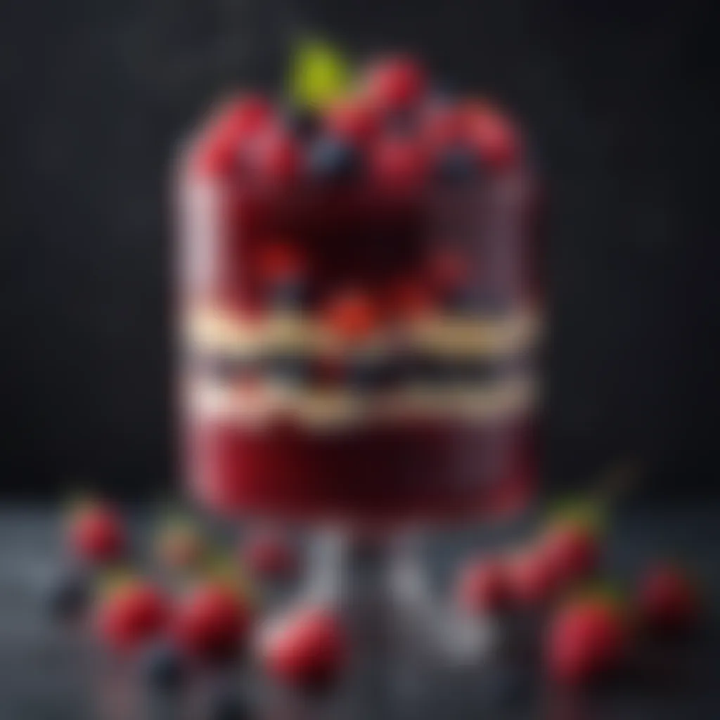 Luxurious Layers of Fresh Berry Compote