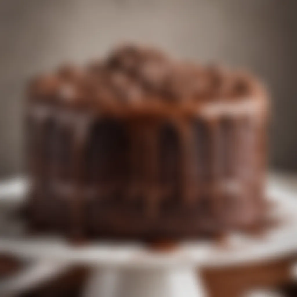 Decadent Chocolate Cake Batter