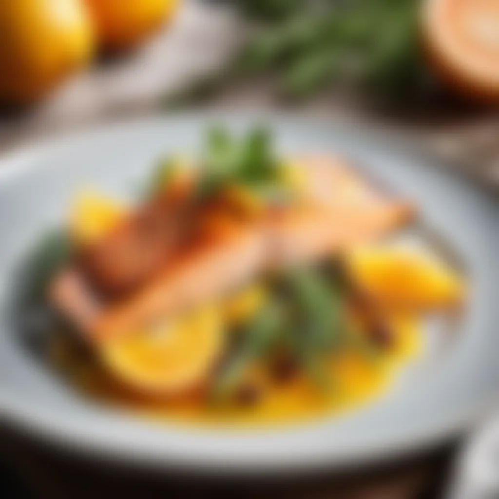 Gourmet Baked Salmon with Citrus Infusion