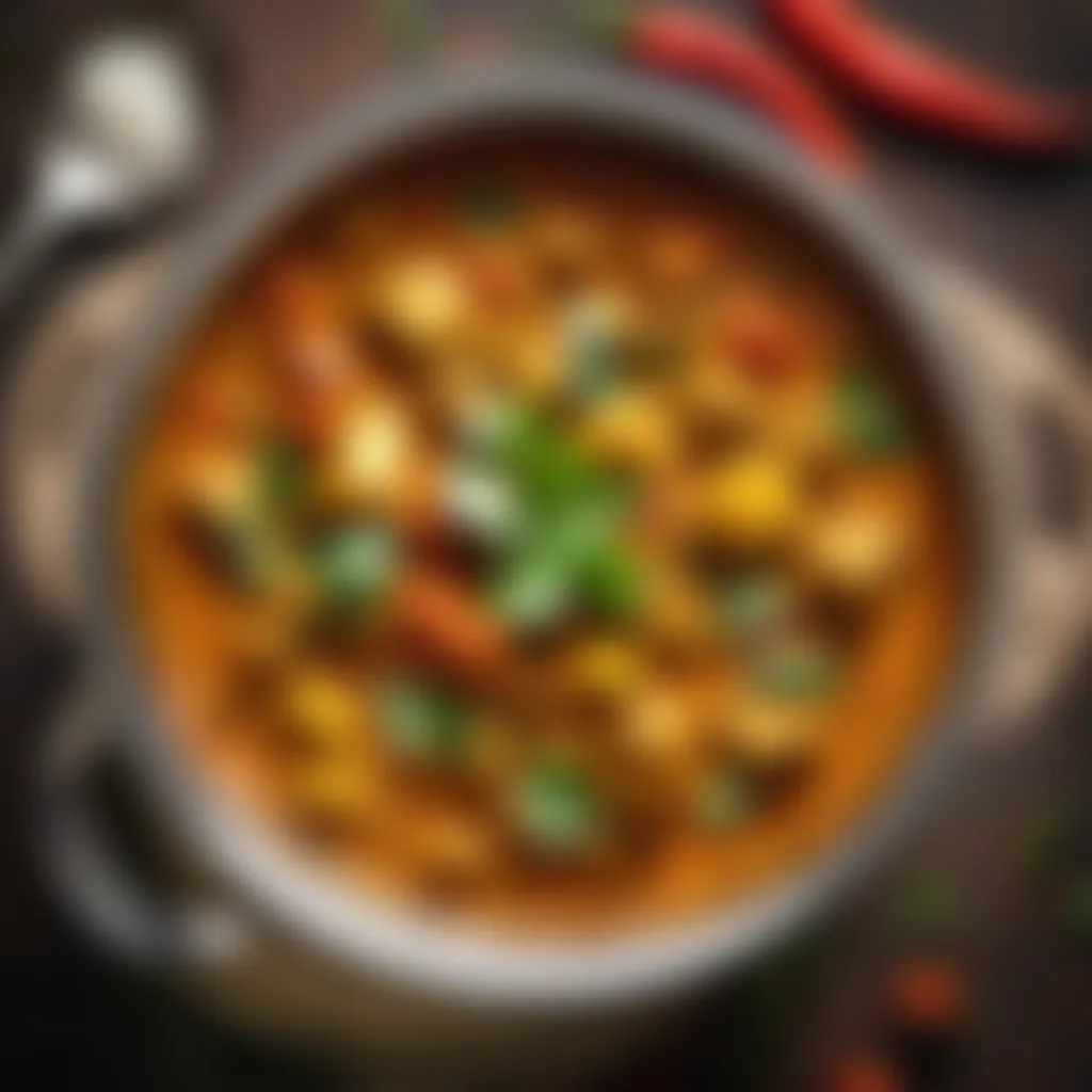 Exquisite Vegetarian Curry in Crock-Pot