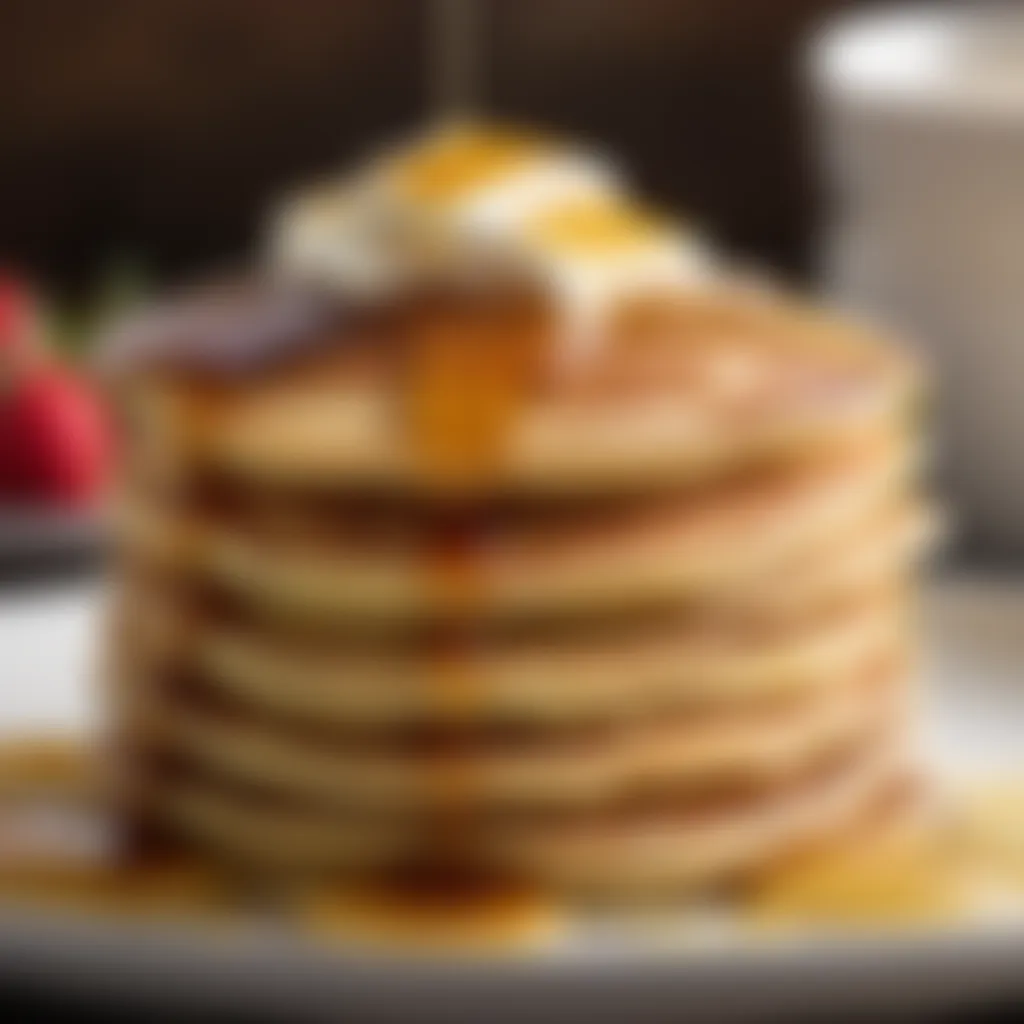 Stack of Fluffy Pancakes