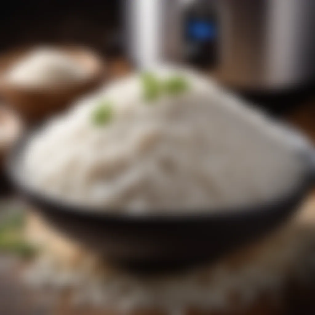 Fluffy Rice Texture