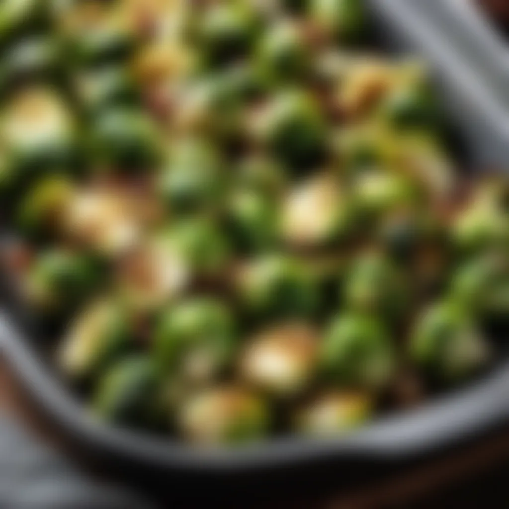 Garlic Parmesan Brussels Sprouts