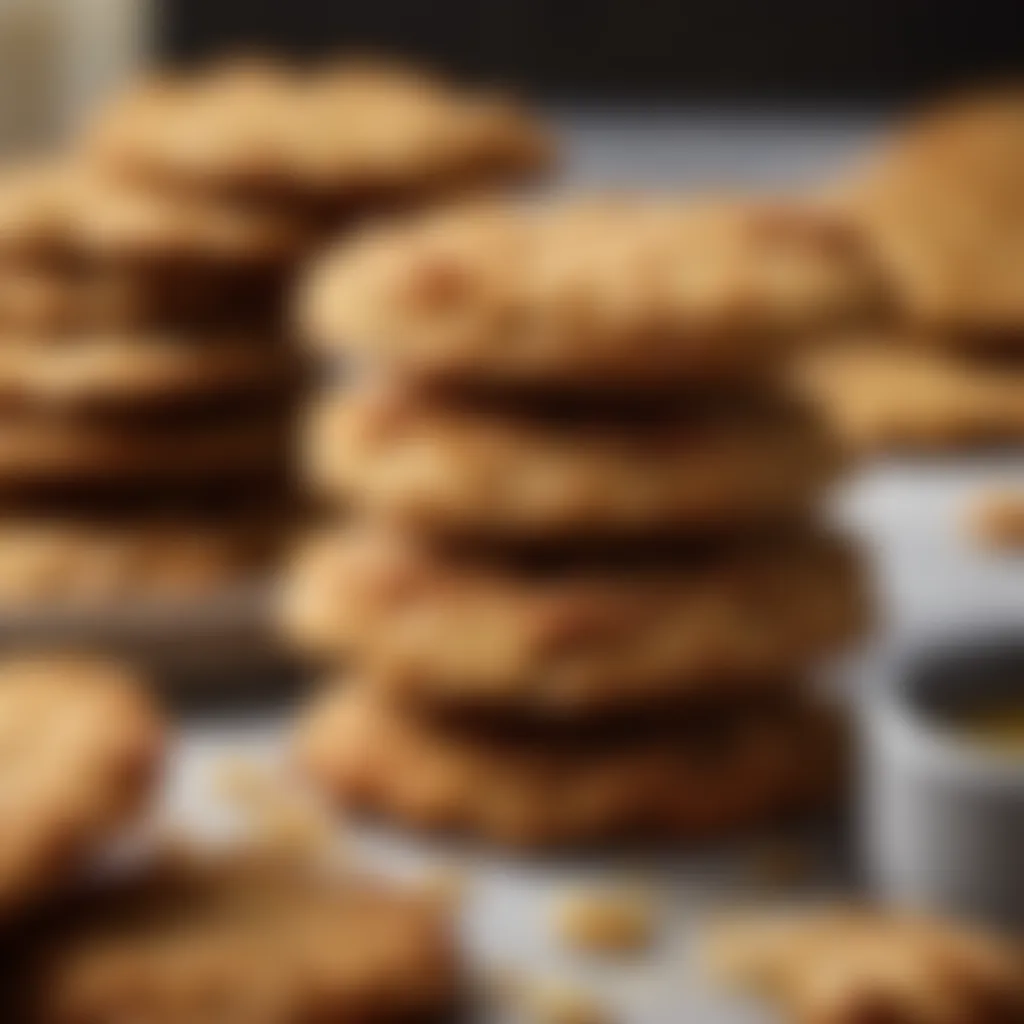 Golden Crunchy ANZAC Biscuits