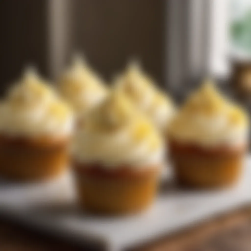 Irresistible Butter Icing Cupcakes