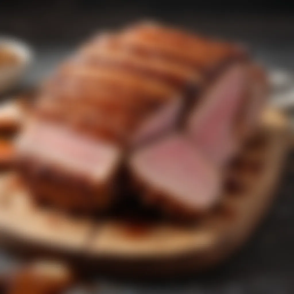 Perfectly Seasoned Roast Pork Belly Slices