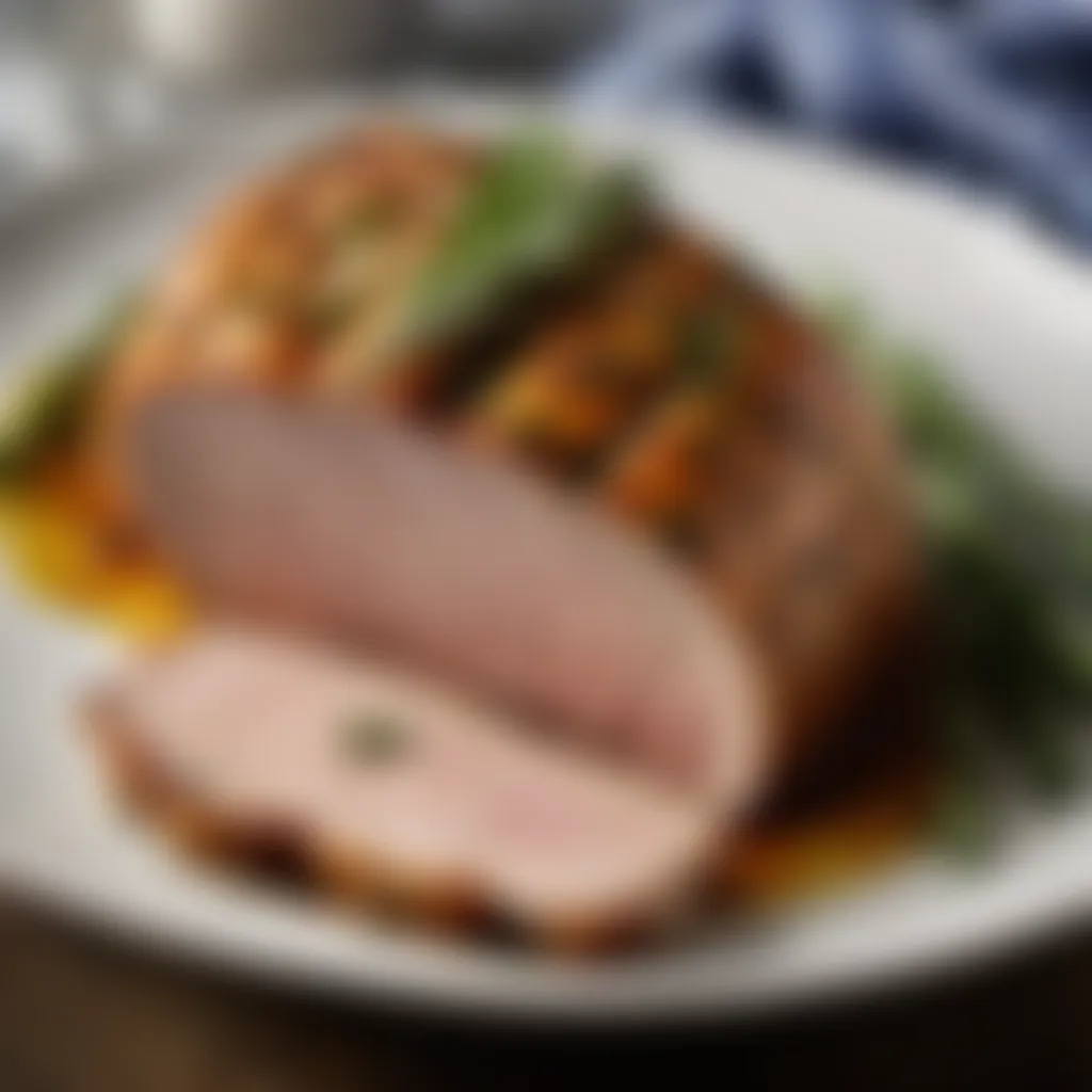 Savory Pork Loin Roast with Herb Infusion