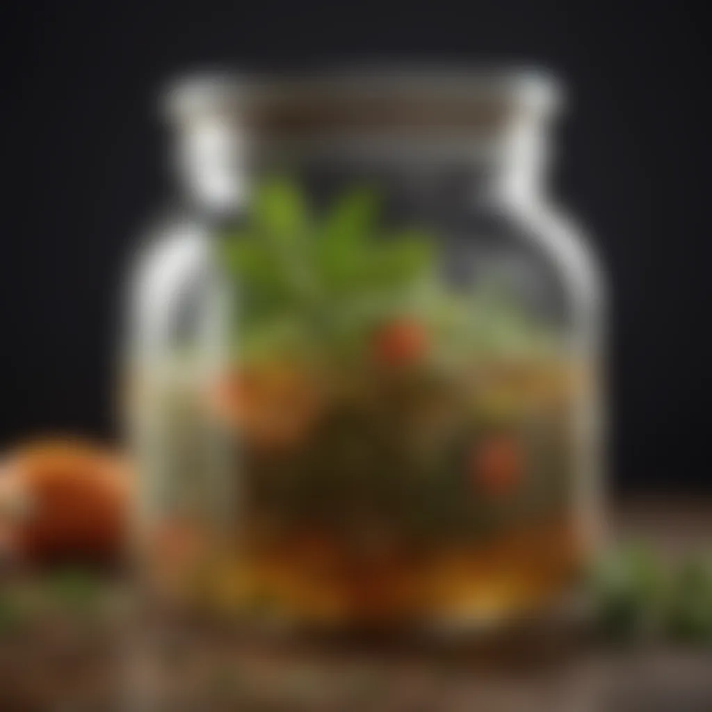 Savory Herb Infusion - Aromatic blend of herbs enhancing the turkey
