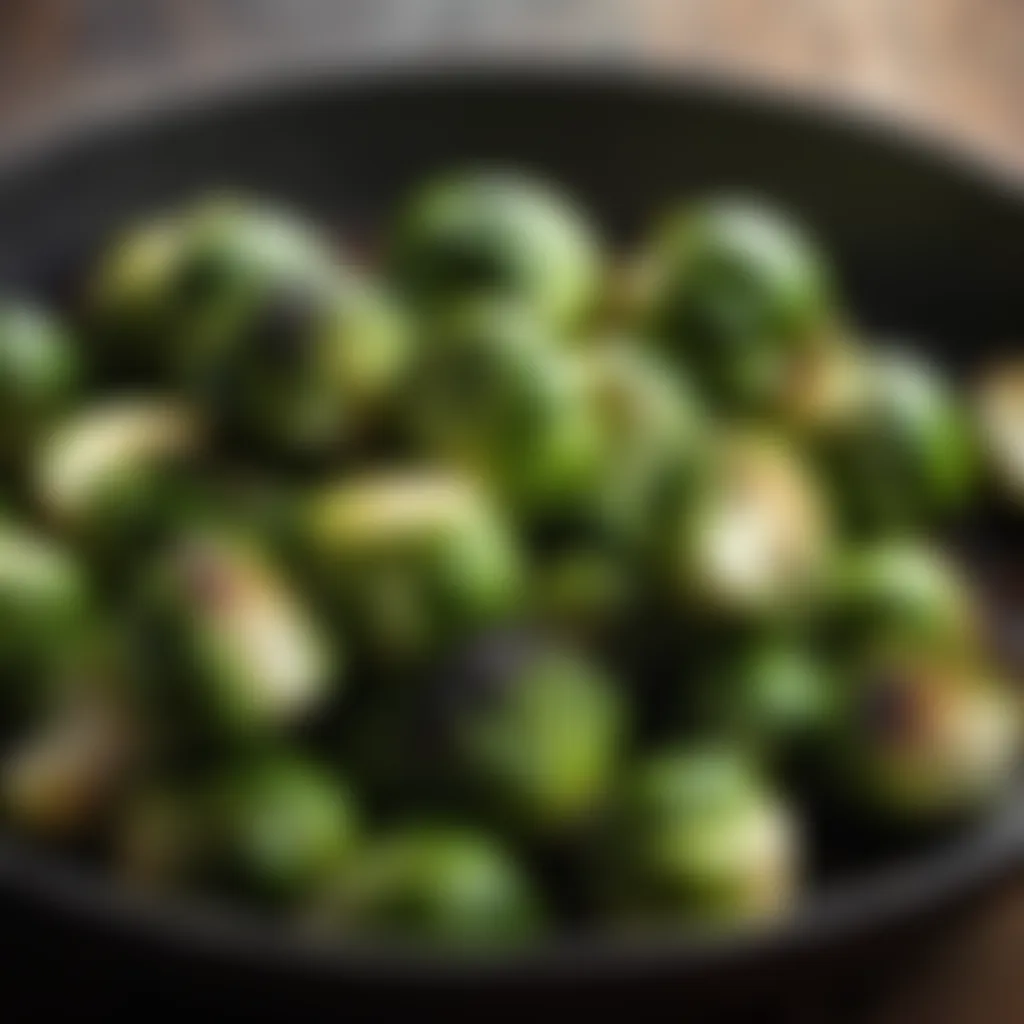 Deliciously Seasoned Brussels Sprouts