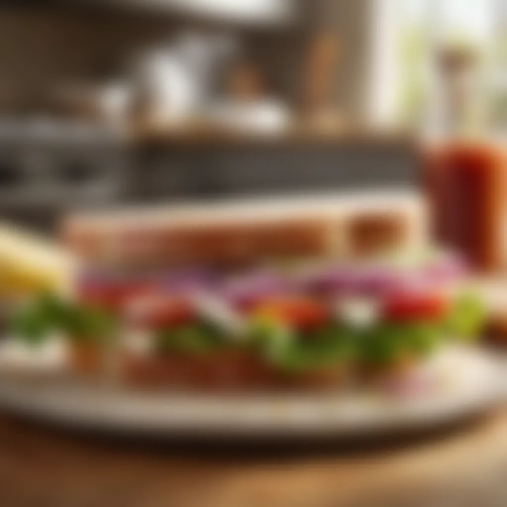 Visual Recipe for Sandwich